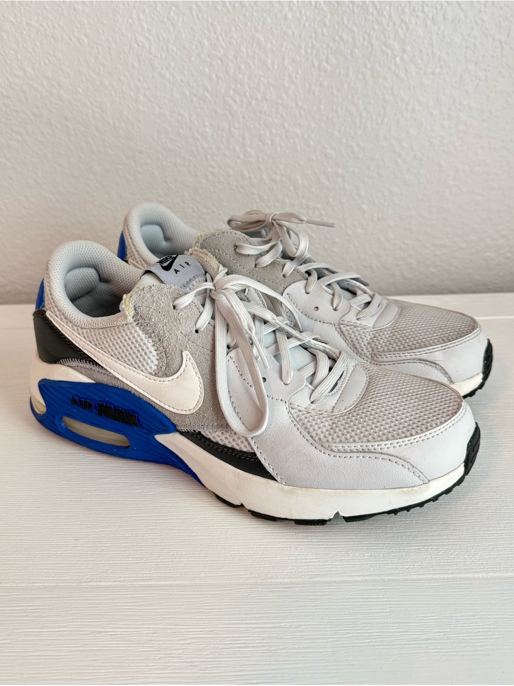 Nike Air Max Blue White Gray Men’s Sneakers - Size 8
